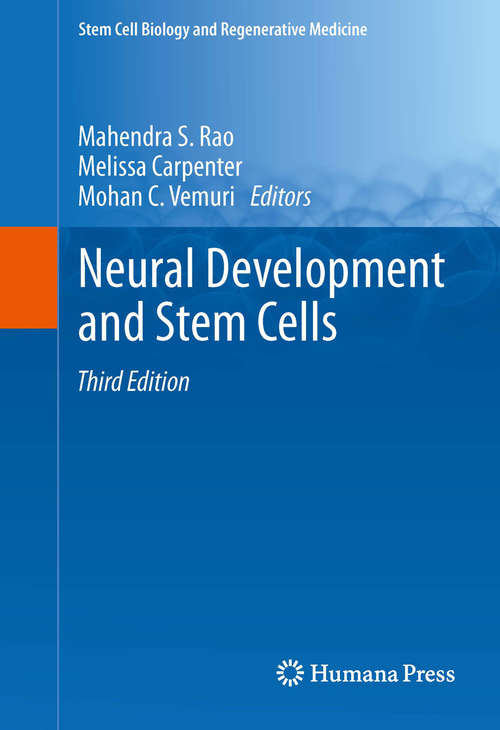 Book cover of Neural Development and Stem Cells