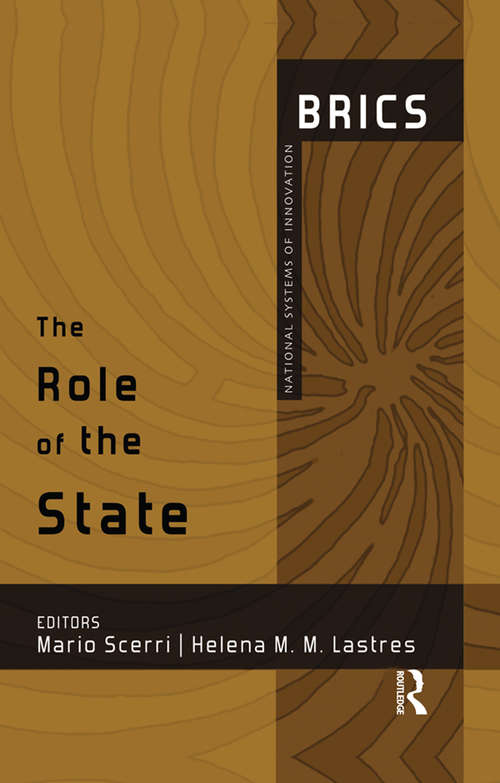 Book cover of The Role of the State: BRICS National Systems of Innovation