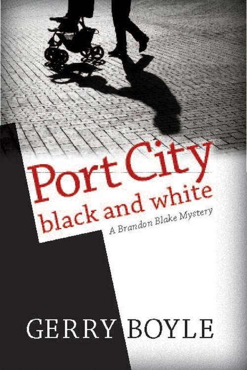 Book cover of Port City Black and White: A Brandon Blake Mystery