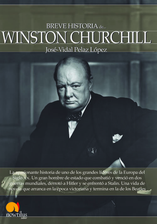 Book cover of Breve historia de Winston Churchill (Breve Historia)