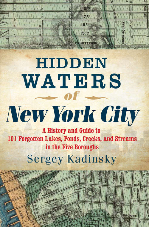 Book cover of Hidden Waters of New York City: A History and Guide to 101 Forgotten Lakes, Ponds, Creeks, and Streams in the Five Boroughs