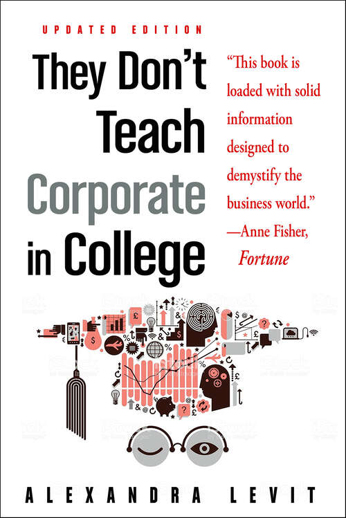 Book cover of They Don't Teach Corporate in College, Updated Edition
