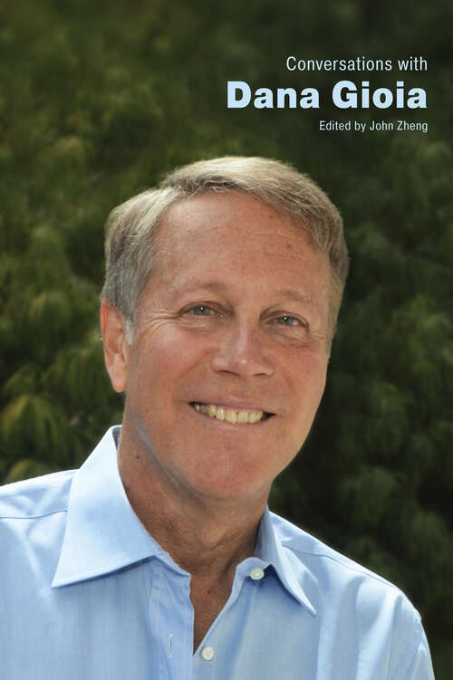 Book cover of Conversations with Dana Gioia (EPUB Single) (Literary Conversations Series)