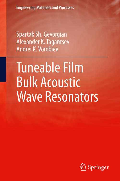 Book cover of Tuneable Film Bulk Acoustic Wave Resonators