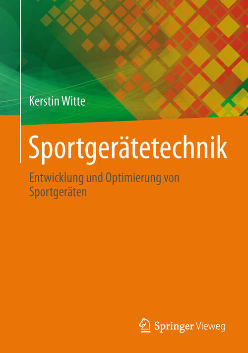 Book cover of Sportgerätetechnik