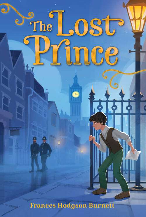 Book cover of The Lost Prince: Large Print (The Frances Hodgson Burnett Essential Collection)