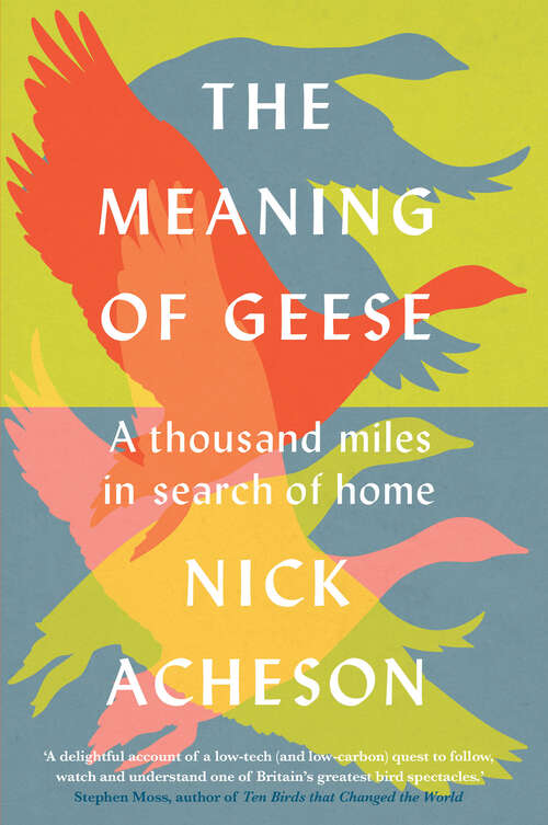 Book cover of The Meaning of Geese: A Thousand Miles in Search of Home