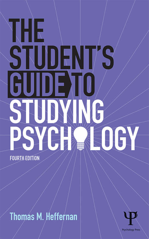 Book cover of The Student's Guide to Studying Psychology (4)