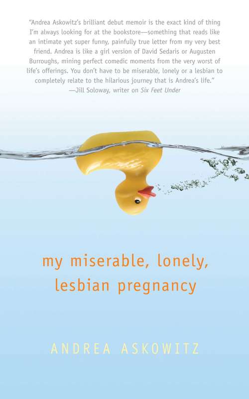 Book cover of My Miserable Lonely Lesbian Pregnancy