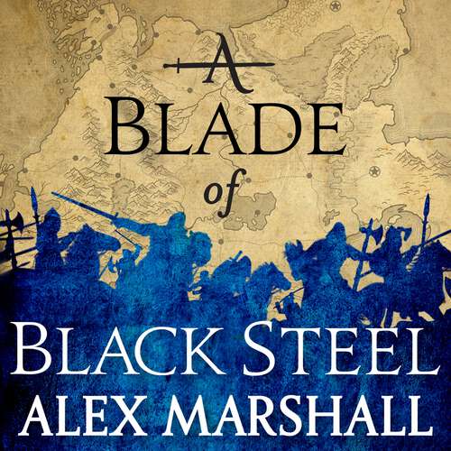 Book cover of A Blade of Black Steel: Book Two of the Crimson Empire (Crimson Empire #2)
