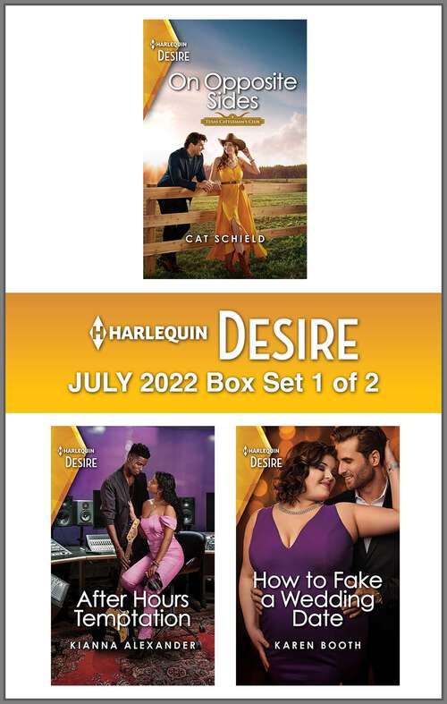Harlequin Desire July 2022 - Box Set 1 of 2