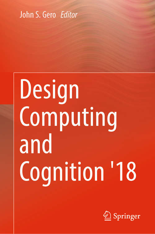 Book cover of Design Computing and Cognition ’18