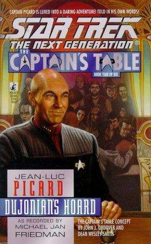Book cover of Dujonian's Hoard (The Captain's Table, Book 2, Star Trek: The Next Generation)