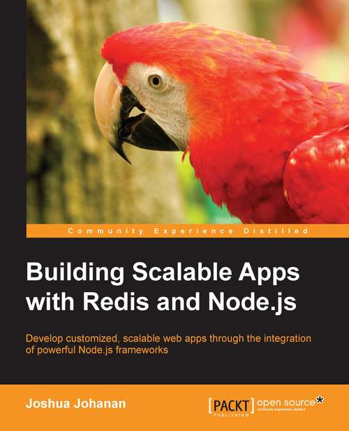 Book cover of Building Scalable Apps with Redis and Node.js