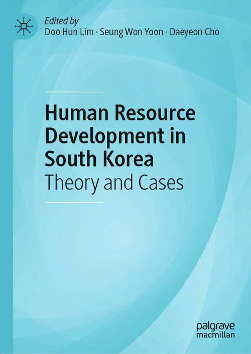 Human Resource Development in South Korea: Theory and Cases
