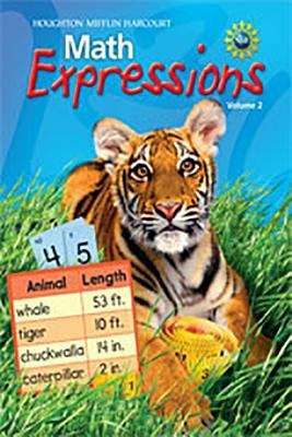 Book cover of Math Expressions, Volume 2 [Grade 2]