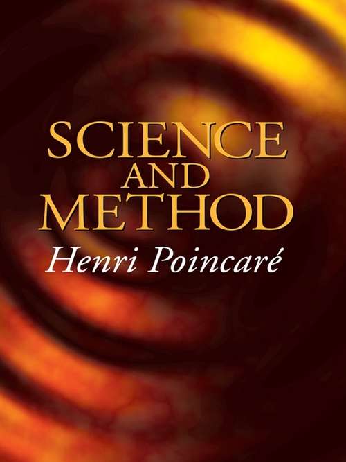Book cover of Science and Method
