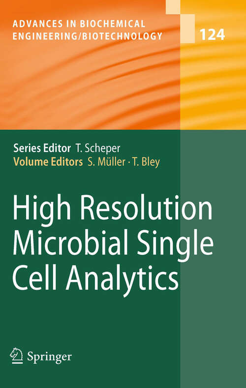 Book cover of High Resolution Microbial Single Cell Analytics