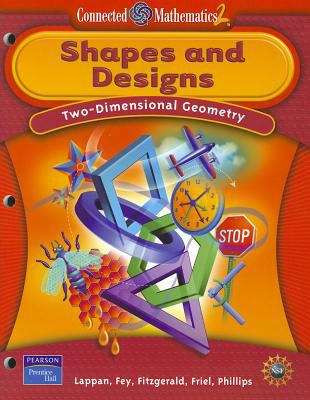 Book cover of Connected Mathematics 2: Shapes and Designs, Two-Dimensional Geometry