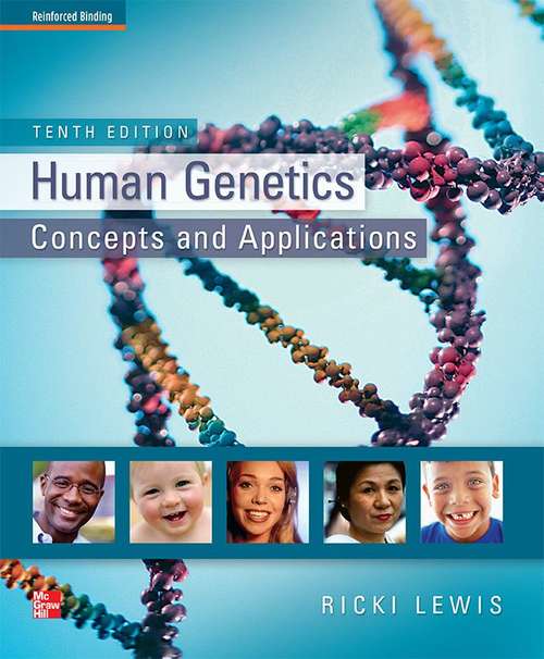 Book cover of Human Genetics: Concepts and Applications