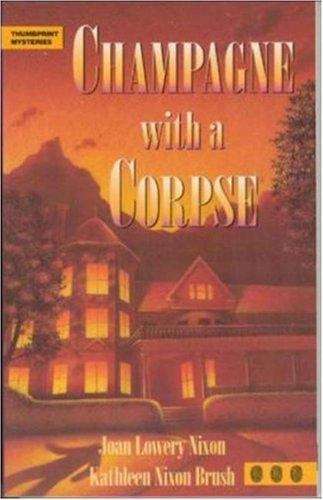 Book cover of Champagne with a Corpse (Thumbprint Mysteries)