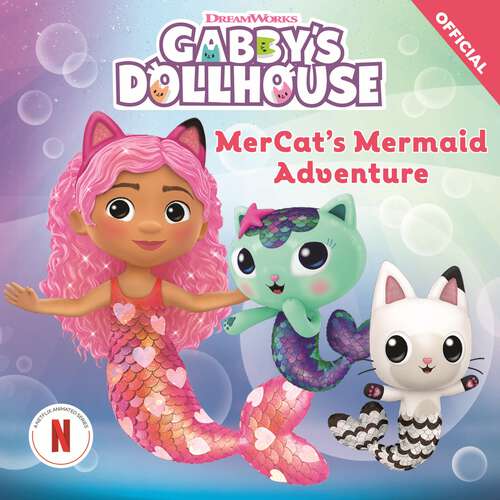 Book cover of MerCat's Mermaid Adventure (DreamWorks Gabby's Dollhouse #4)