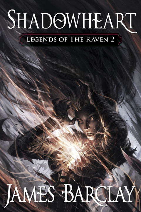 Book cover of Shadowheart (Legends of the Raven #2)