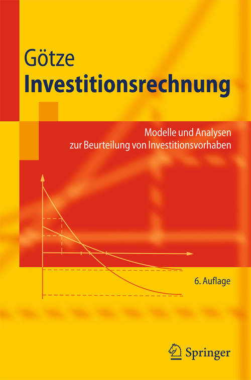 Book cover of Investitionsrechnung