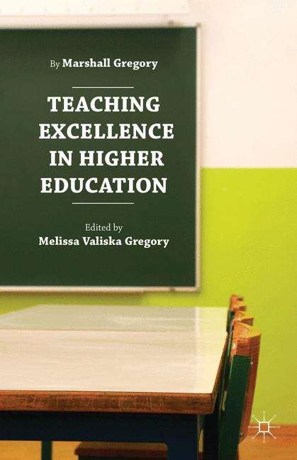 Book cover of Teaching Excellence in Higher Education