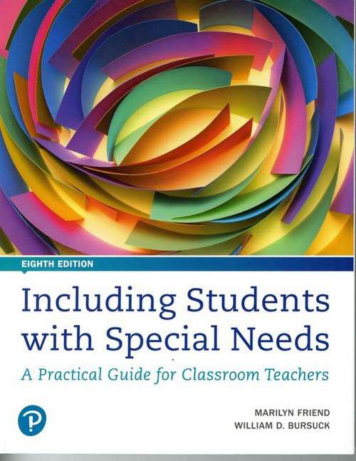 Book cover of Including Students With Special Needs: A Practical Guide For Classroom Teachers (Eighth)
