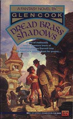 Book cover of Dread Brass Shadows