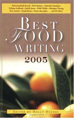 Book cover of Best Food Writing 2005