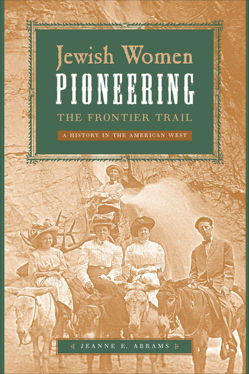 Book cover of Jewish Women Pioneering the Frontier Trail