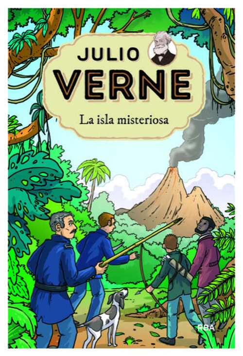 Book cover of La isla misteriosa: Julio Verne 10 (Clasicos Espanol-ingles Ser.)
