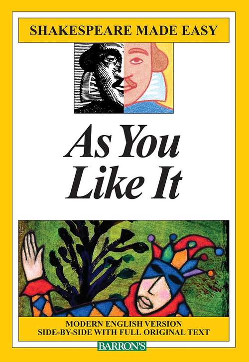 Book cover of As You Like It (Shakespeare Made Easy)