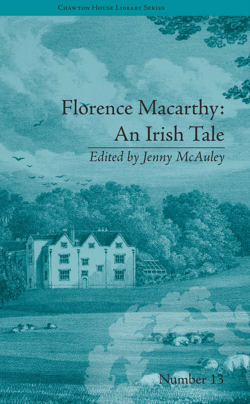 Book cover of Florence Macarthy: by Sydney Owenson (Chawton House Library: Women's Novels)