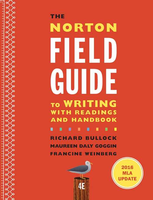 Book cover of The Norton Field Guide to Writing: With Readings and Handbook
