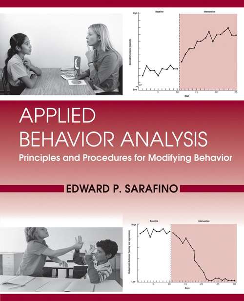 Book cover of Applied Behavior Analysis: Principles and Procedures for Modifying Behavior