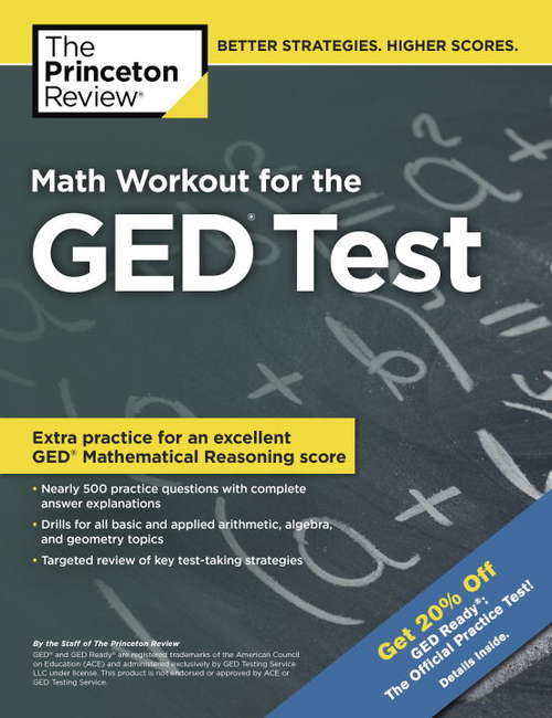 Book cover of Math Workout for the GED Test