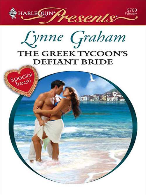 Book cover of The Greek Tycoon's Defiant Bride