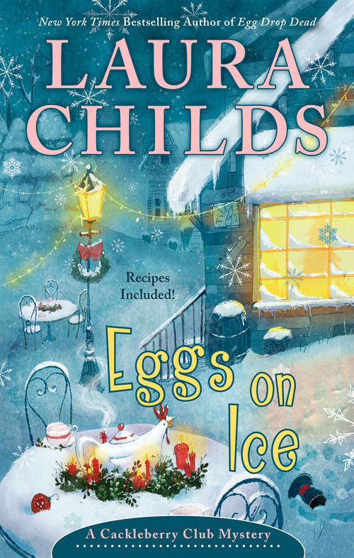 Book cover of Eggs on Ice (A Cackleberry Club Mystery #8)