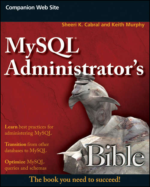 Book cover of MySQL Administrator's Bible