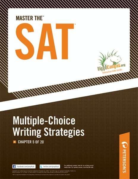 Book cover of Master the SAT: Chapter 5 of 20