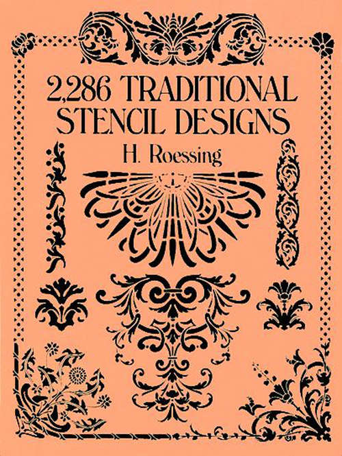 Book cover of 2,286 Traditional Stencil Designs