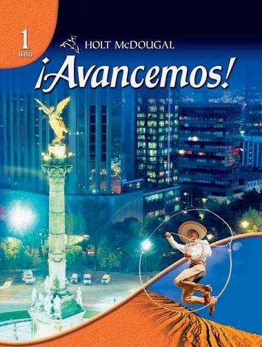 Book cover of Holt McDougal ¡Avancemos!, Uno 1