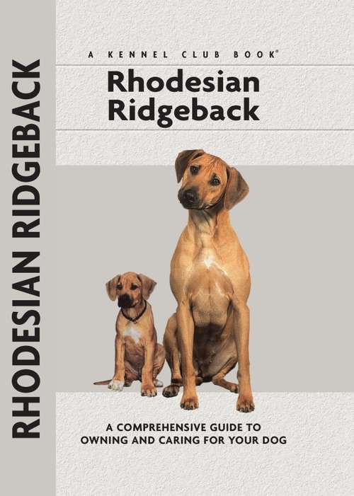 Book cover of Rhodesian Ridgeback