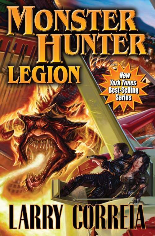 Book cover of Monster Hunter Legion (Monster Hunter, Book #4)