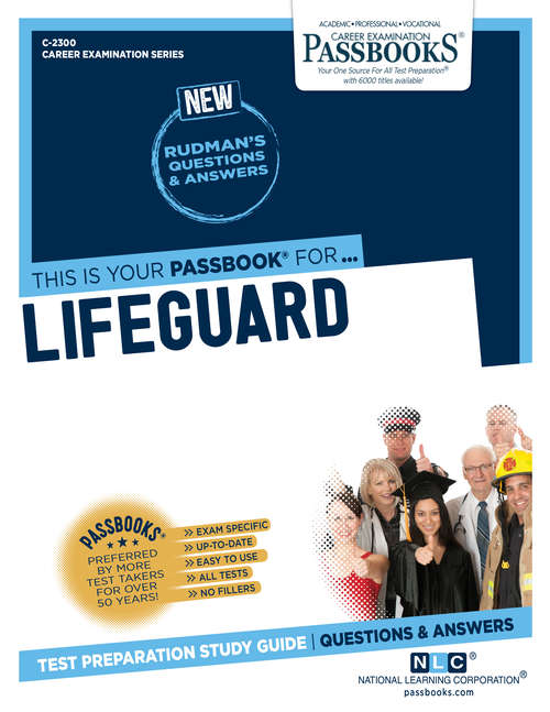 Book cover of Lifeguard: Passbooks Study Guide (Career Examination Series)
