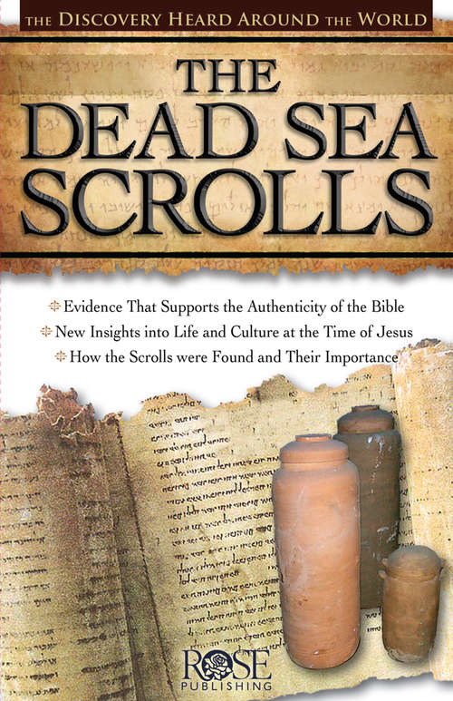 Book cover of The Dead Sea Scrolls: The Discovery Heard Around the World