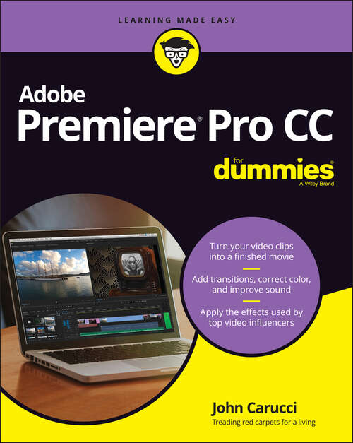 Book cover of Adobe Premiere Pro CC For Dummies